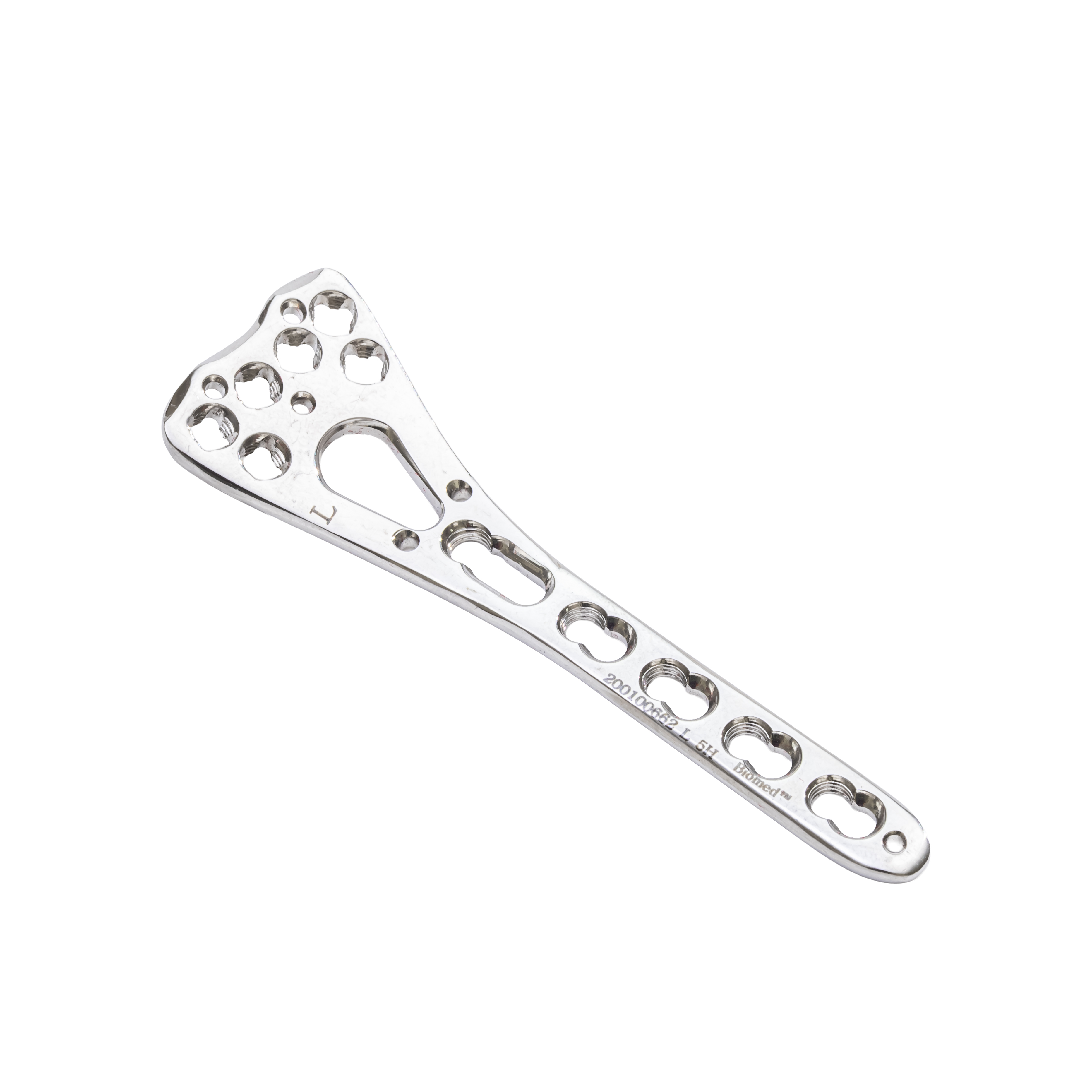 Lcp volar 2 column distal radius plate left